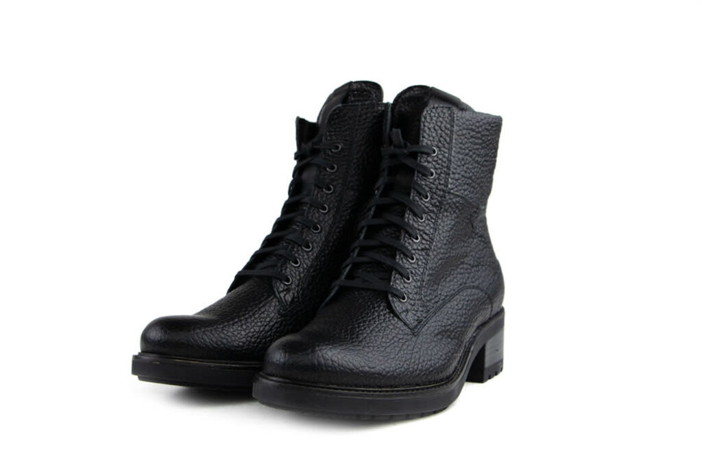 Durea Durea Lace-Up Boots Black K-width