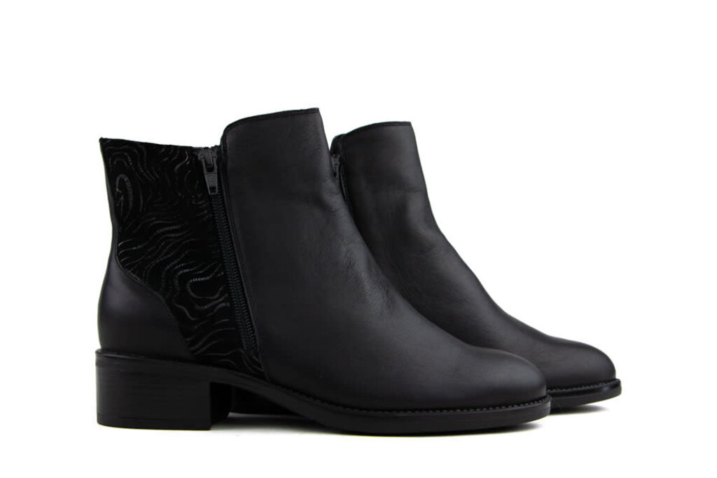 Durea Durea Ankle Boots Black Combi K-width