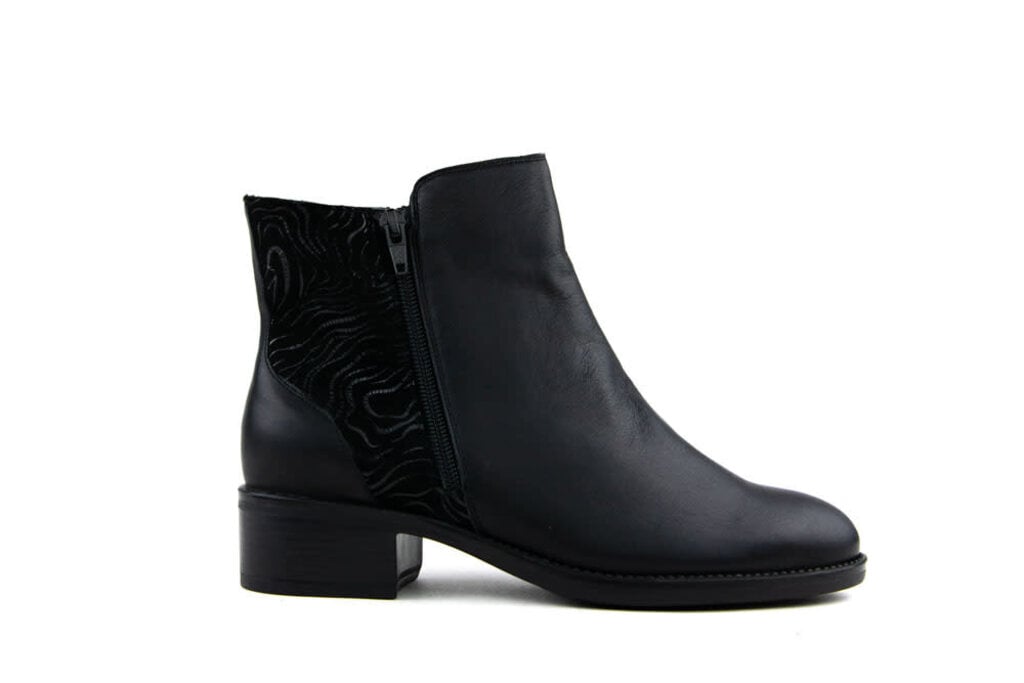 Durea Durea Ankle Boots Black Combi K-width