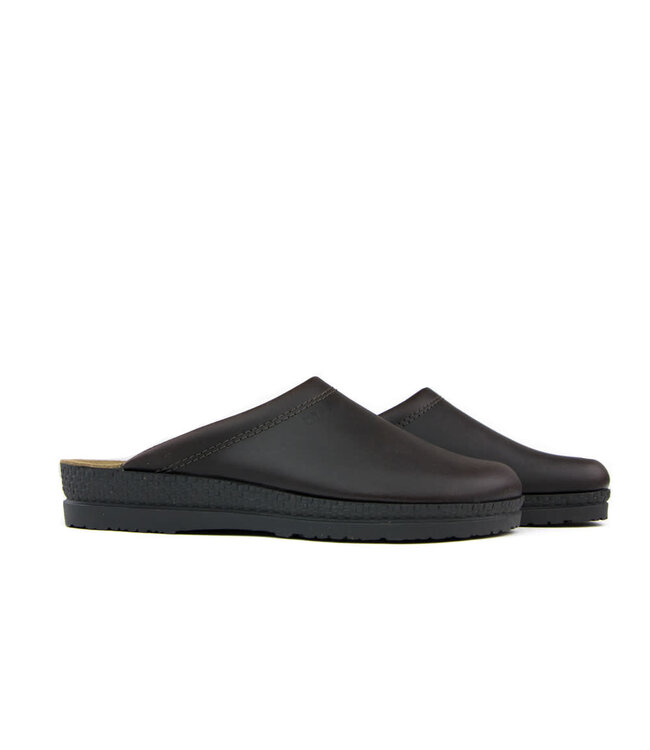 Rohde Slippers Espresso Leather