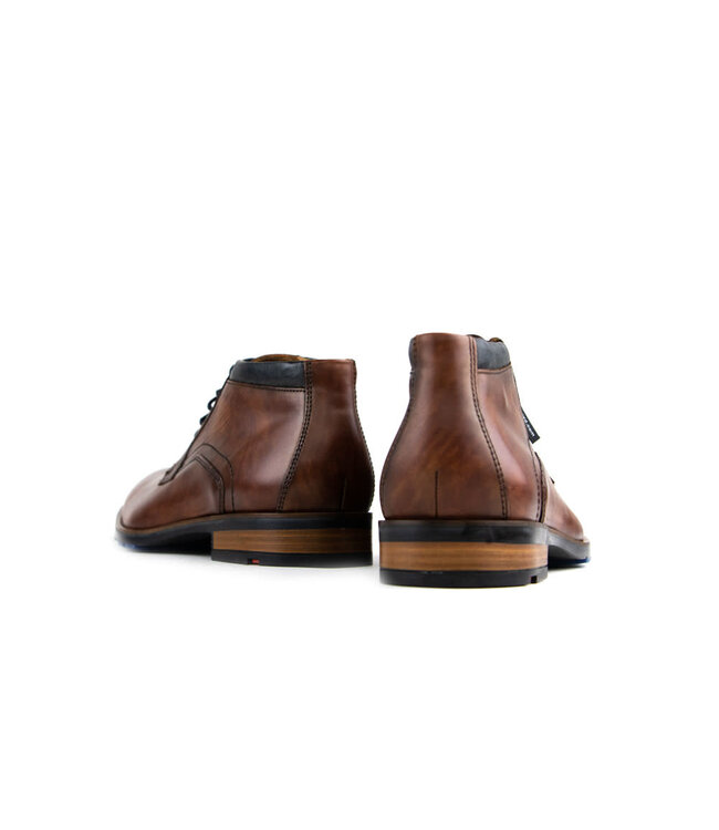 Lloyd Hoge Veterschoenen Cognac Jaron Brandy Midnight