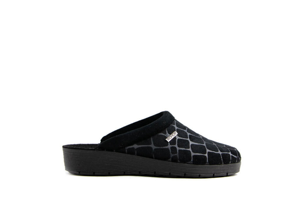 Rohde Rohde Slippers Black Croco