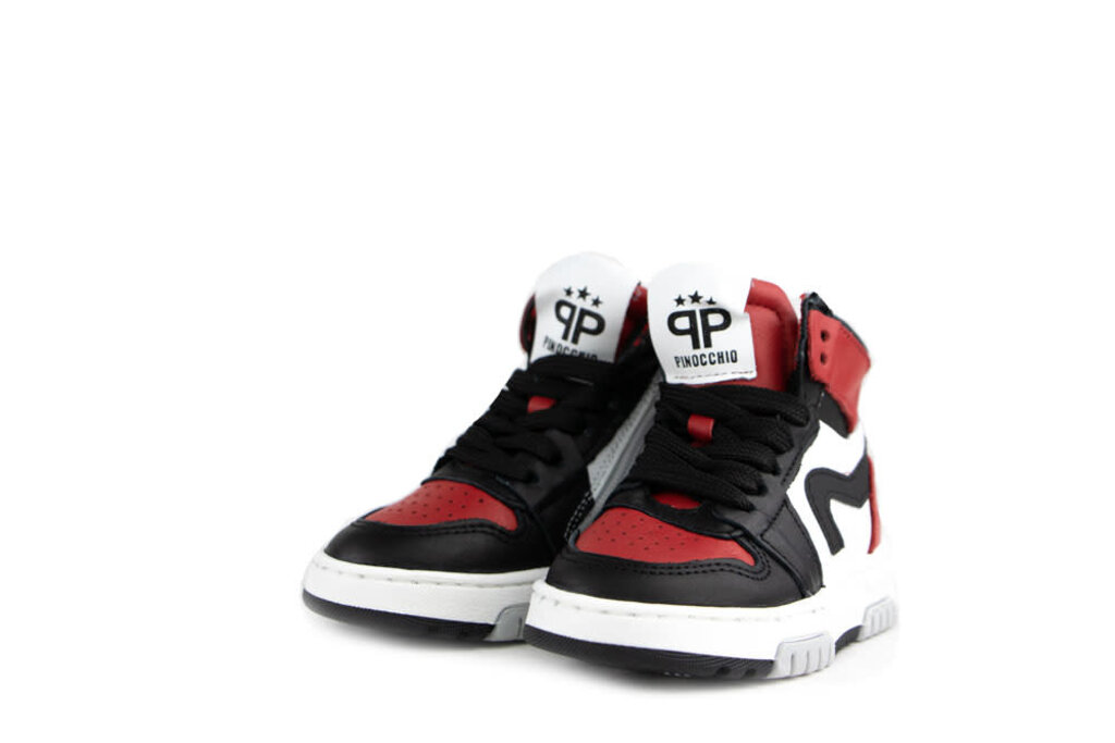 Pinocchio Pinocchio Sneaker Black Red