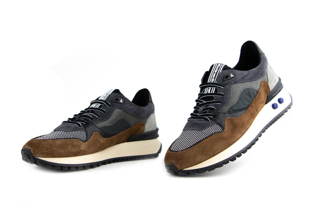 Floris van Bommel Sneakers Cognac Vinti 06.04 I 1-2 Werkdagen - Steenbergen  Schoenen