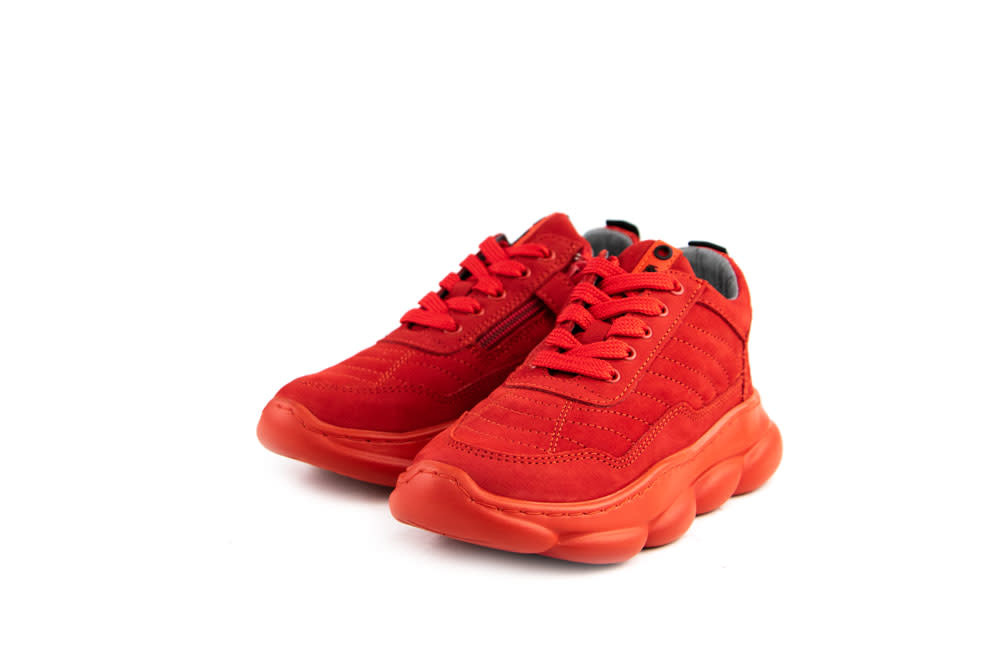 Red Rag Sneakers Rood Nubuck I Gratis Verzending in NL vanaf €40 -  Steenbergen Schoenen