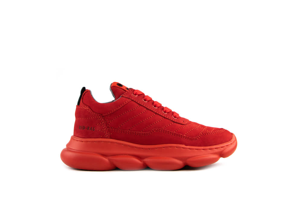 Red Rag Sneakers Rood Nubuck I Gratis Verzending in NL vanaf €40 -  Steenbergen Schoenen