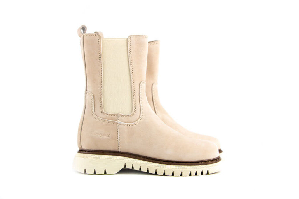 Romagnoli Romagnoli Chelsea Boots Beige Rider Naturale