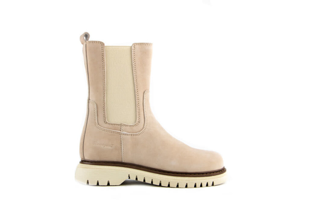 Romagnoli Romagnoli Chelsea Boots Beige Rider Naturale