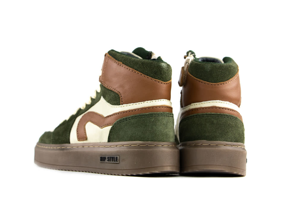 Hip Hoge Sneakers Groen Offwhite I Gratis Verzending in NL vanaf €40 -  Steenbergen Schoenen