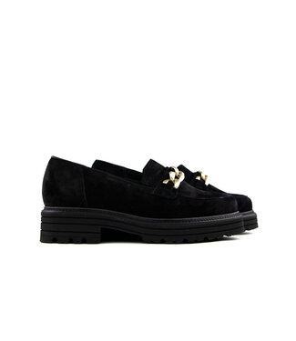 Durea Durea Loafer Zwart Suede K