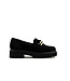 Durea Loafer Zwart Suede K-width