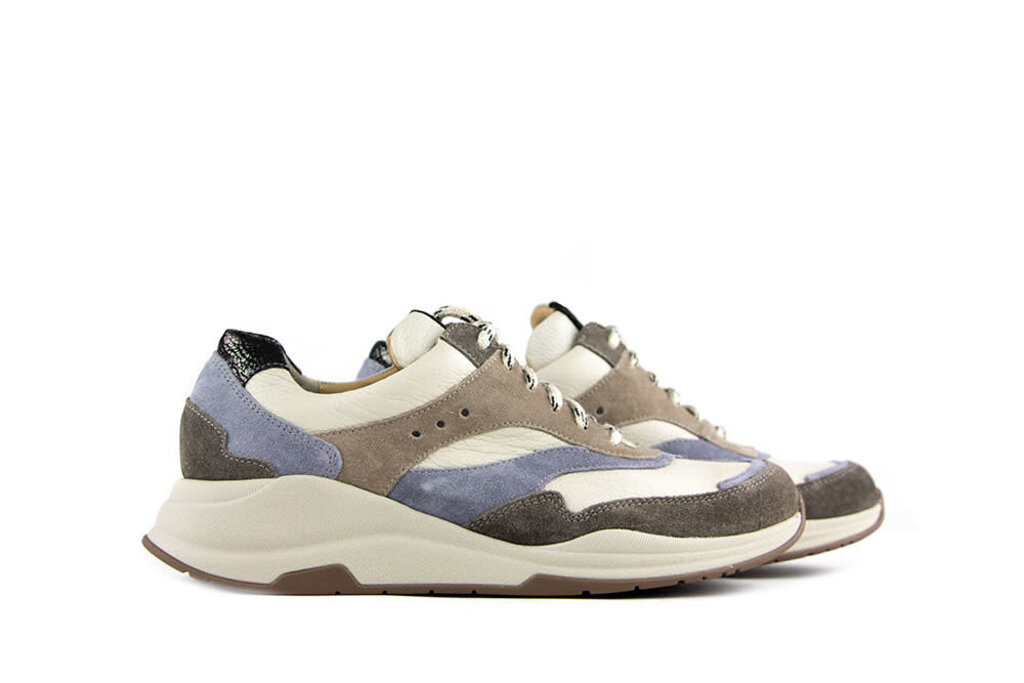 Durea Durea Sneaker Taupe Demin Beige H-width