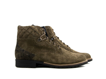 Durea Durea Veterboot Khaki H Durea Durea Veterboot Khaki H