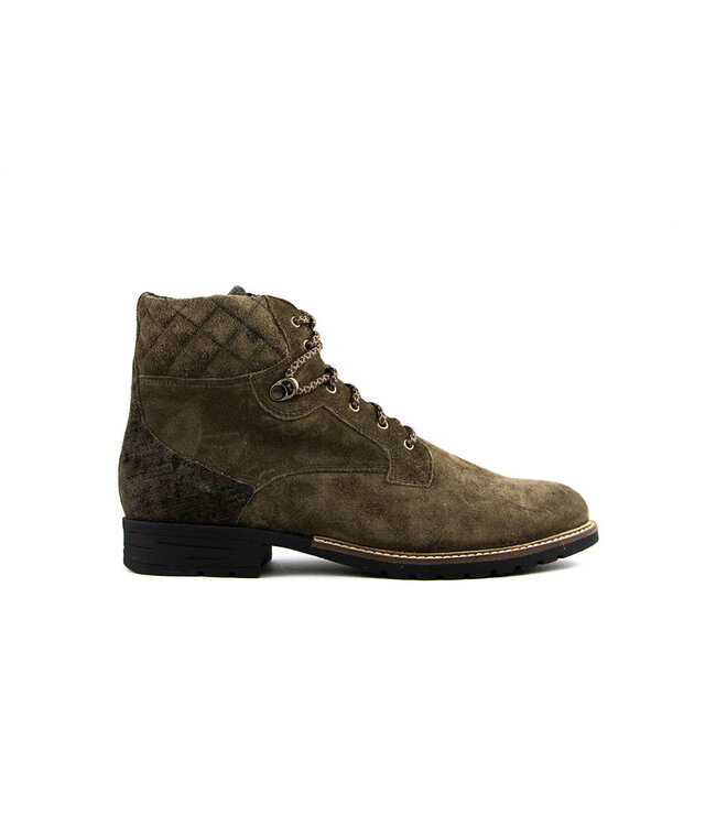 Durea Durea Schnürstiefel Khaki H-Breite