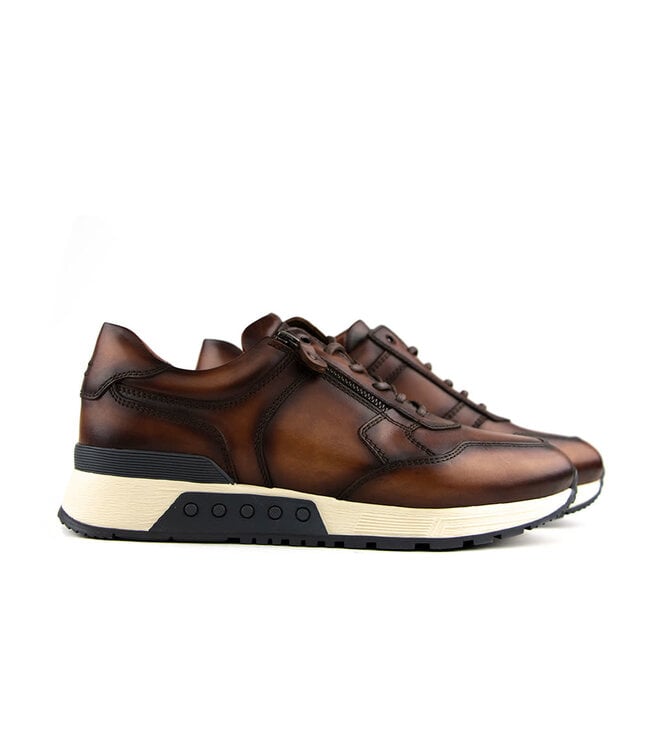 Greve Sneakers Haarlem Cognac K-leest