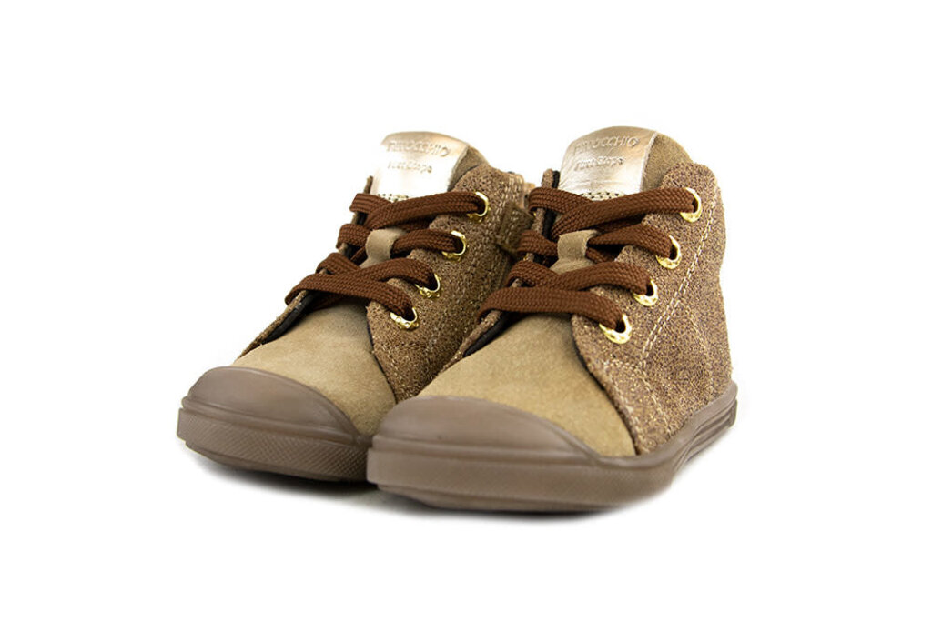 Pinocchio Pinocchio Sneakers Natural Suede