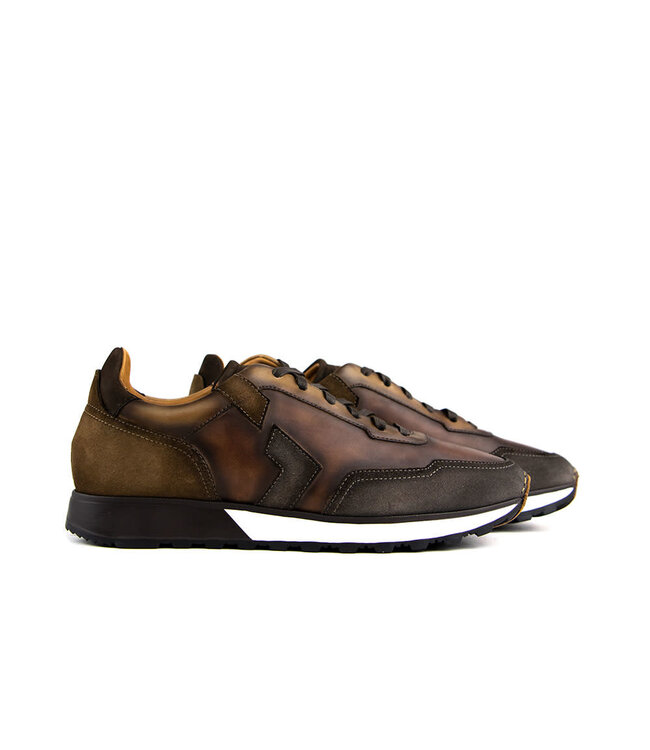 Magnanni Sneakers Aero Bowen Tierra Bruin