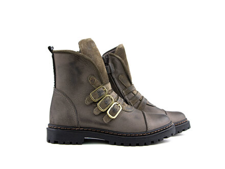GIGA Giga Bikerboot Taupe Velour GIGA Giga Bikerboot Taupe Velour