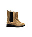 Durea Hoge Chelsea Boots Taupe Suede K-leest