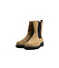 Durea Hohe Chelsea Boots Taupe Suede K-breite
