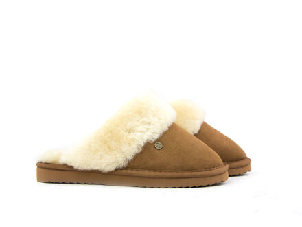Warmbat Warmbat Flurry Cognac Suede Warmbat Warmbat Flurry Cognac Suede