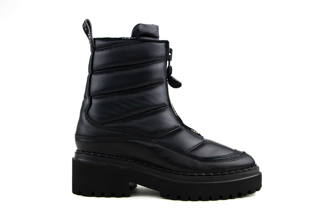 Nubikk Boots Fae Rosie Black Leather Worldwide Shipment Low Fees Steenbergen Schoenen