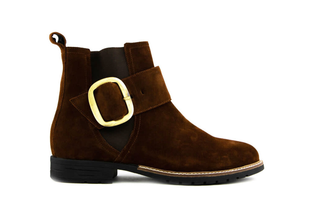 Durea Durea Ankle Boots Buckle Cognac H-width