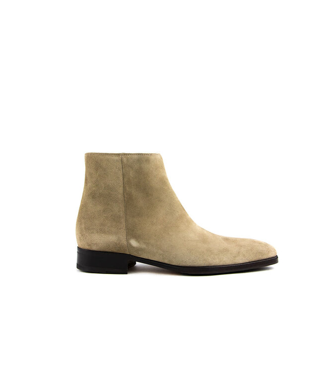 Pigato Stiefel Taupe Fuji Suede