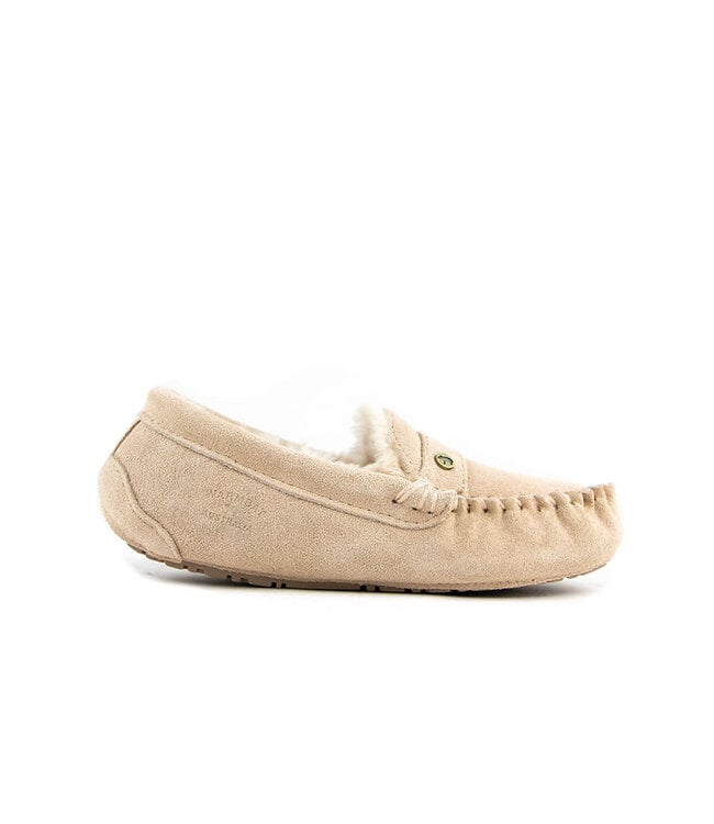 Warmbat Pantoffels Beige Nowra Blush Suede