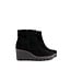 Gabor Stiefelette Schwarz Sleehak Suede