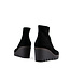 Gabor Wedge Boots Black Suede