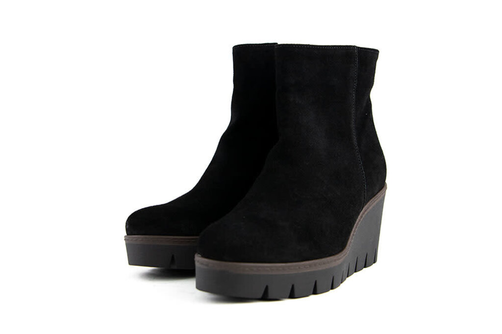 Gabor Gabor Wedge Boots Black Suede