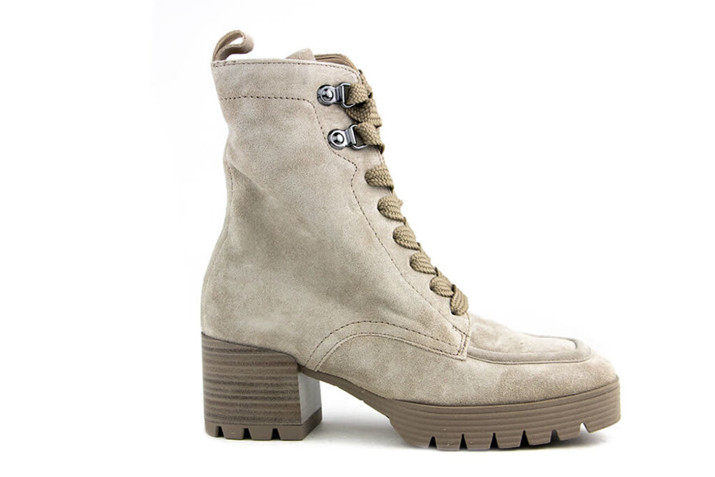 Gabor Gabor Veterboots Taupe Kiesel Dreamvelour