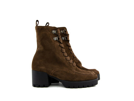 Gabor Gabor Lace-up Cognac Velours