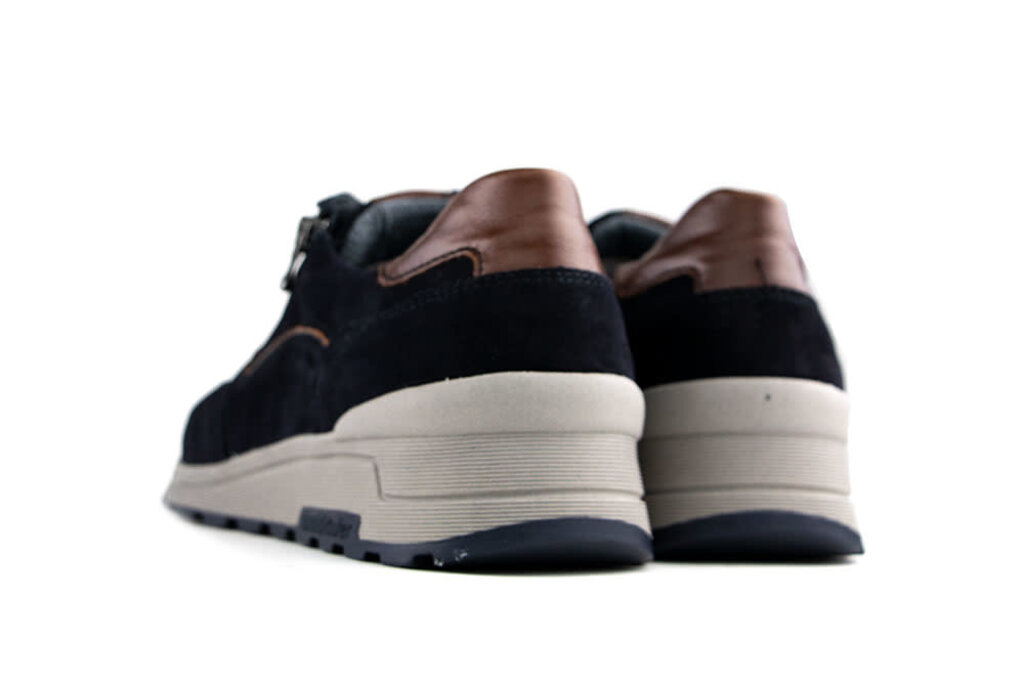 Waldläufer Waldlaufer Sneakers Etienne Donkerblauw Suede