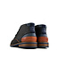 Van Lier Hoge Veterschoen Grijs Cognac