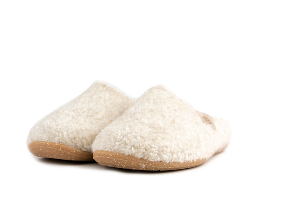 Rohde Rohde Slippers Natural Plüsch