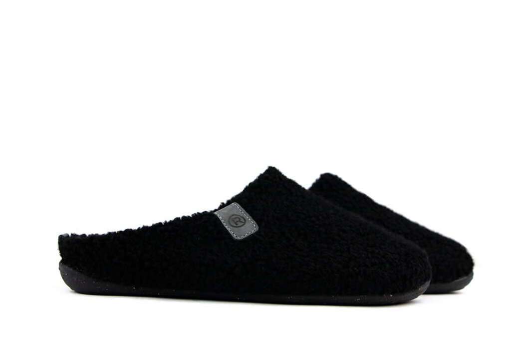 Rohde Rohde Slippers Black Plüsch