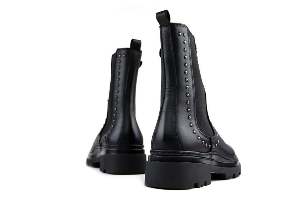 HIP Hip Chelsea Boots Zwart Studs