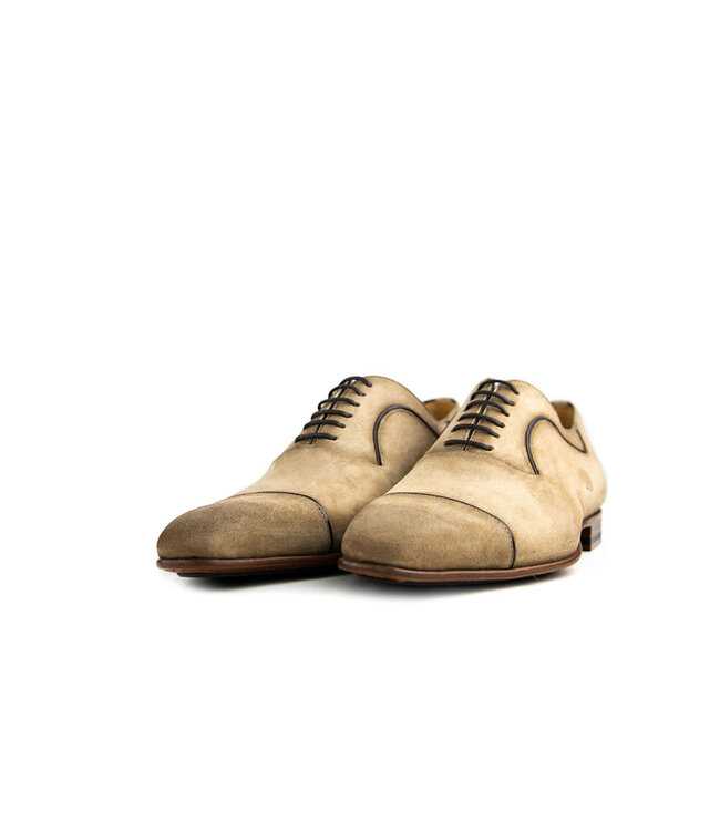 Magnanni Veterschoenen Taupe Antidifu Becerrito Marron