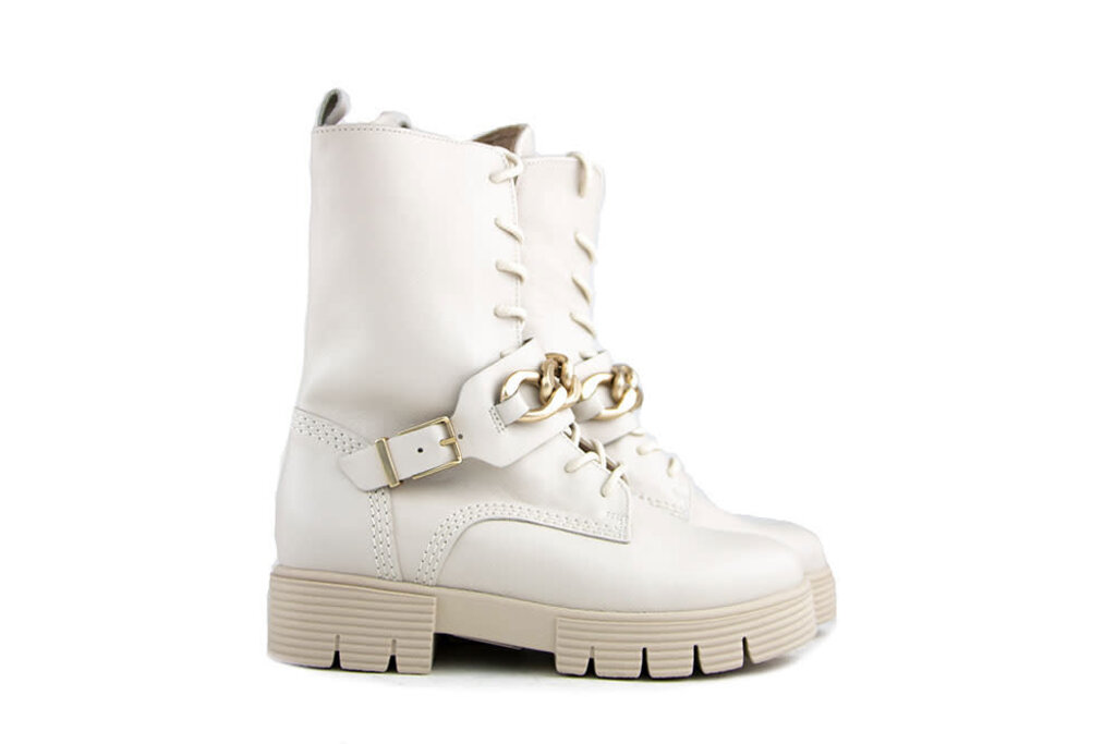 Gabor Gabor Veterboots Offwhite Ketting Latte Lavaredo