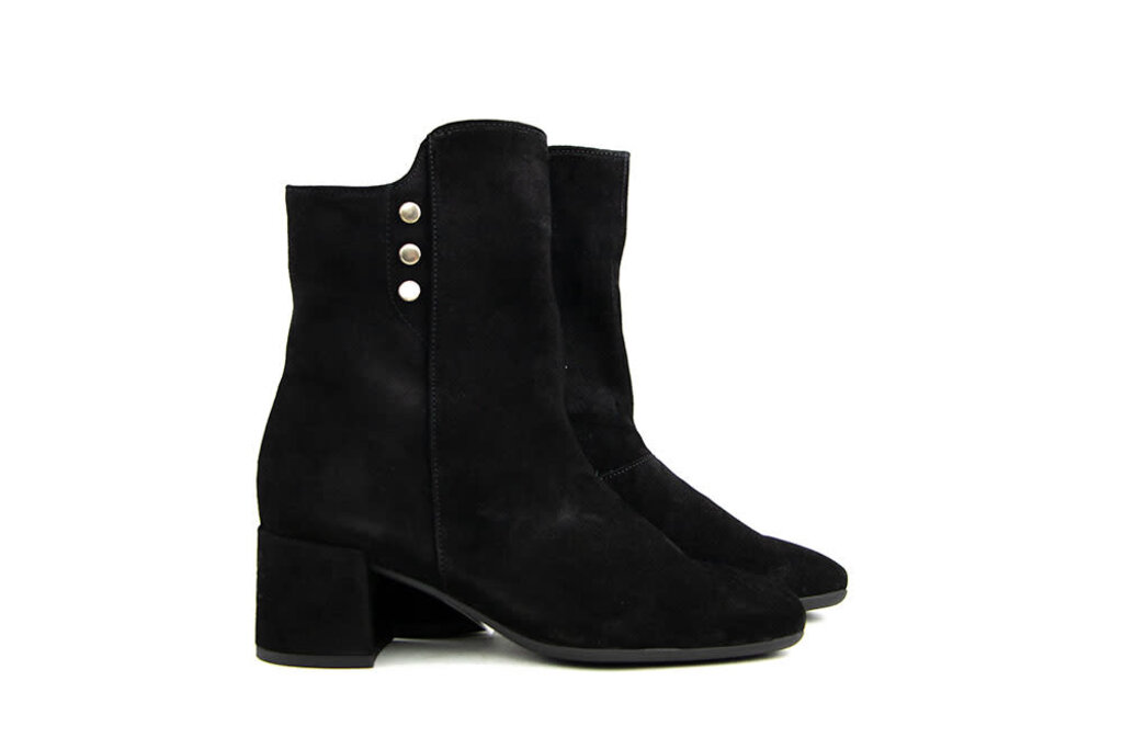 Gabor Gabor Ankle Boots Black Suede Gold