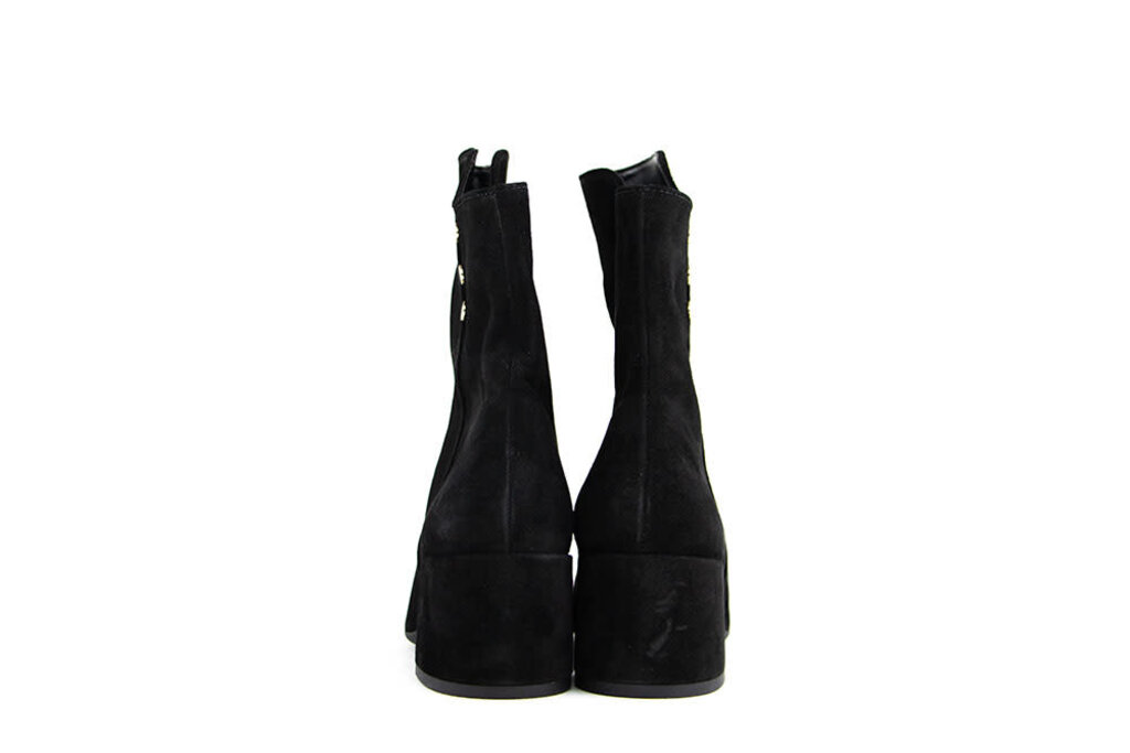 Gabor Gabor Ankle Boots Black Suede Gold