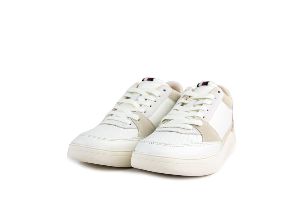 Tommy Hilfiger Tommy Hilfiger Elevated Hi Cupsole Mix Ivory