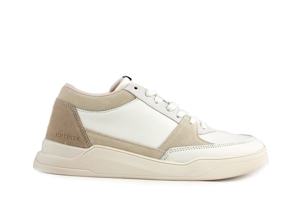 Tommy Hilfiger Tommy Hilfiger Elevated Hi Cupsole Mix Ivory