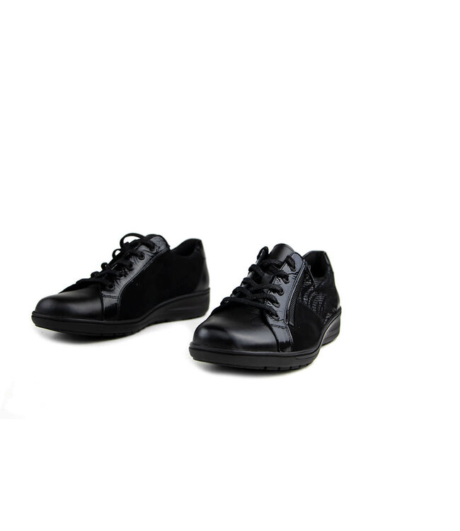 Solidus Schnürschuhe Heaven Schwarz Shape H-leest