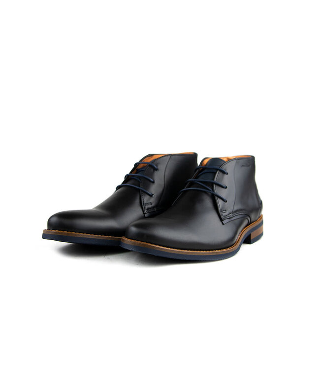 Van Lier Schnürschuhe Schwarz
