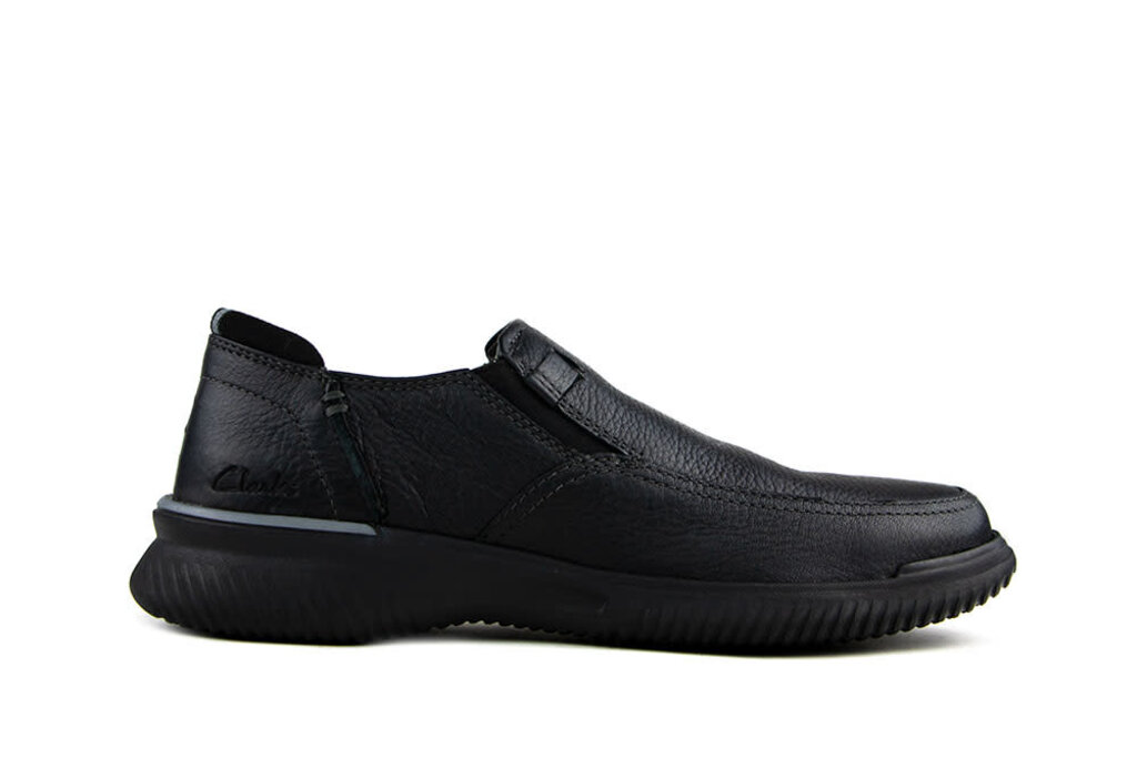 Clarks Clarks Donaway Step Black Leather