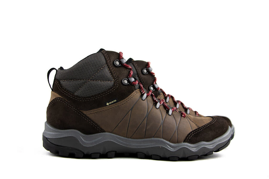 Ecco Ecco Hoge Veterschoenen Bruin Ulterra M Mid GTX Licorice Coffee