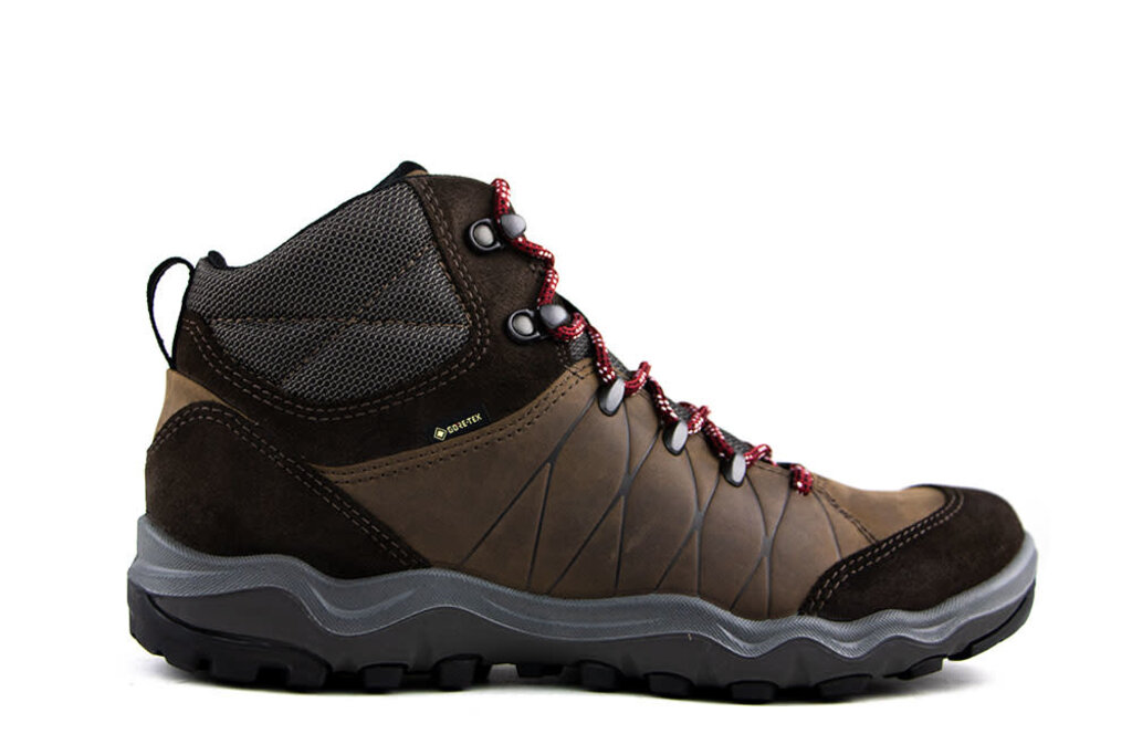 Ecco Ecco Hoge Veterschoenen Bruin Ulterra M Mid GTX Licorice Coffee